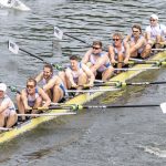 Lokomotive Bremen rudert in Mühlheim